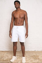 Load image into Gallery viewer, classic shorts in heather white
